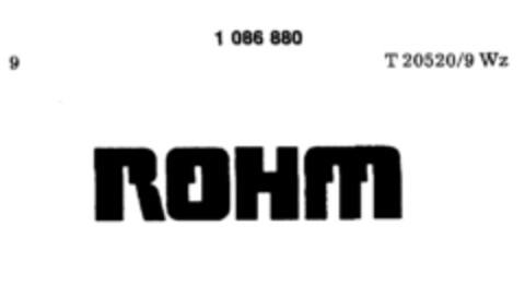 ROHM Logo (DPMA, 21.08.1980)