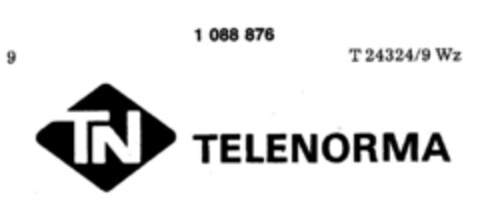 TN TELENORMA Logo (DPMA, 15.03.1985)