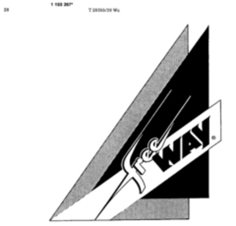 free WAY Logo (DPMA, 08.09.1989)