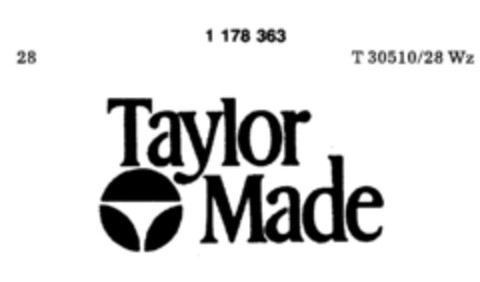 Taylor Made Logo (DPMA, 30.05.1990)