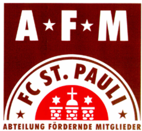 A * F * M  FC ST. PAULI ABTEILUNG FÖRDERNDE MITGLIEDER Logo (DPMA, 08.04.2000)
