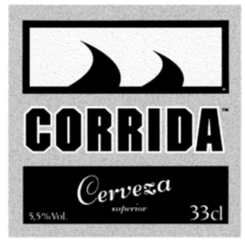 CORRIDA Cerveza superior Logo (DPMA, 24.07.2000)