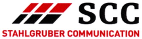 SCC STAHLGRUBER COMMUNICATION Logo (DPMA, 10/26/2009)