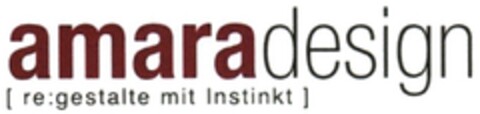 amaradesign [ re:gestalte mit Instinkt ] Logo (DPMA, 30.08.2010)