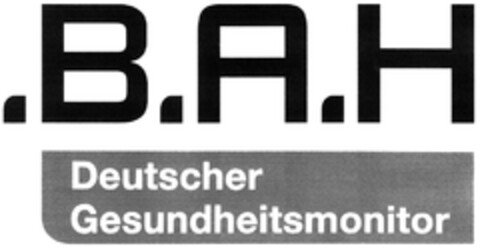 .B.A.H Deutscher Gesundheitsmonitor Logo (DPMA, 25.10.2013)
