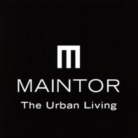 M MAINTOR The Urban Living Logo (DPMA, 29.10.2014)