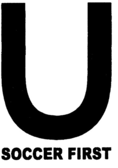 U SOCCER FIRST Logo (DPMA, 15.01.2002)