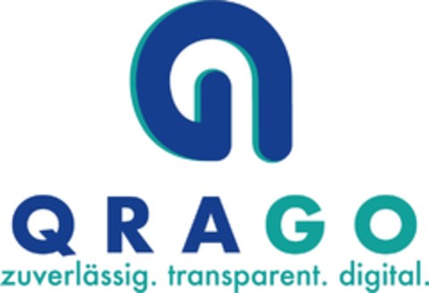 QRAGO zuverlässig. transparent. digital. Logo (DPMA, 12/13/2019)