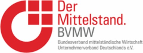 Der Mittelstand. BVMW Bundesverband mittelständische Wirtschaft Unternehmerverband Deutschlands e.V. Logo (DPMA, 16.09.2020)