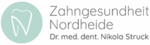 Zahngesundheit Nordheide Dr. med. dent. Nikola Struck Logo (DPMA, 15.01.2021)