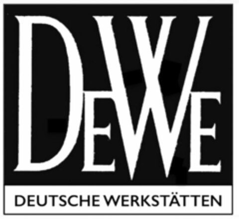 DEWE DEUTSCHE WERKSTÄTTEN Logo (DPMA, 19.01.2023)