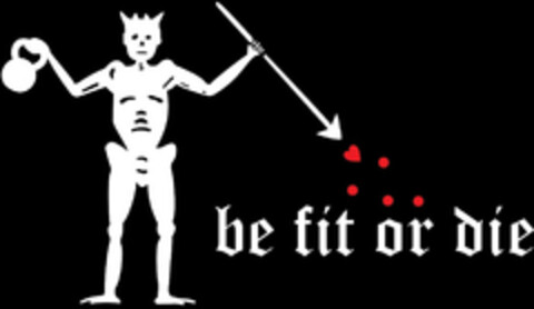 be fit or die Logo (DPMA, 08.03.2023)