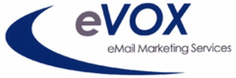 eVOX eMail Marketing Services Logo (DPMA, 09/30/2004)