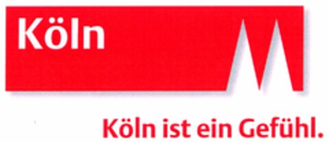 Köln Köln ist ein Gefühl. Logo (DPMA, 11.11.2005)