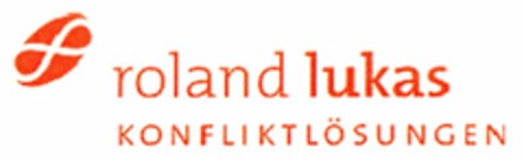 roland lukas KONFLIKTLÖSUNGEN Logo (DPMA, 15.02.2006)