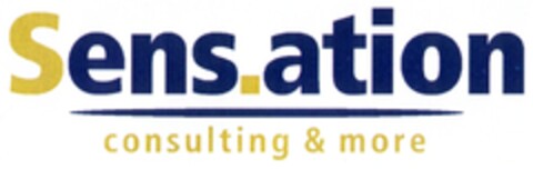 Sens.ation consulting & more Logo (DPMA, 21.03.2007)