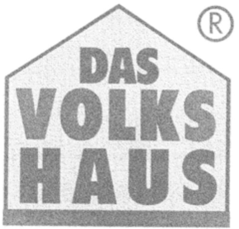 DAS VOLKS HAUS Logo (DPMA, 08.08.1995)