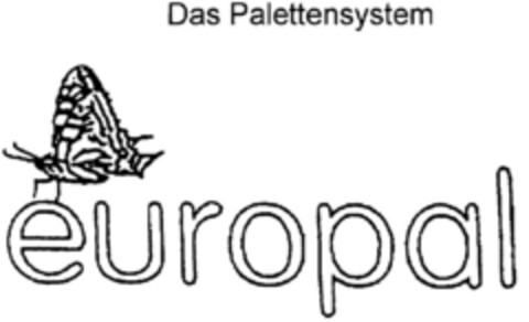 Das Palettensystem europal Logo (DPMA, 08/08/1995)