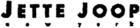 JETTE JOOP New York Logo (DPMA, 09/20/1995)