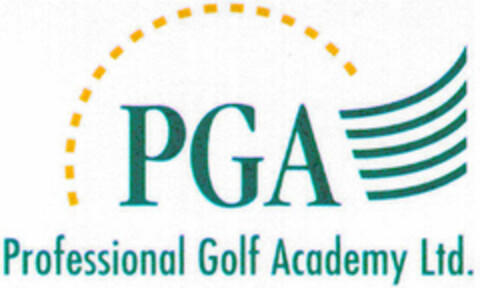 PGA Professional Golf Academy Ltd. Logo (DPMA, 21.03.1996)