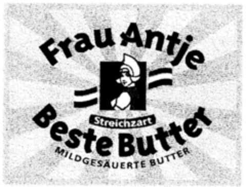 Frau Antje Beste Butter Logo (DPMA, 25.08.1997)