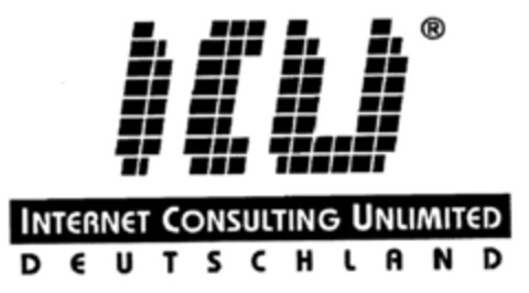 ICU INTERNET CONSULTING UNLIMITED Logo (DPMA, 01/29/1998)