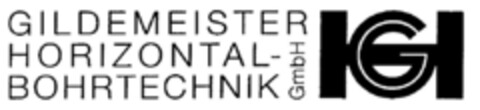 GILDEMEISTER HORIZONTAL-BOHRTECHNIK GmbH GH Logo (DPMA, 03.06.1999)