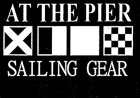 AT THE PIER SAILING GEAR Logo (DPMA, 30.06.1999)