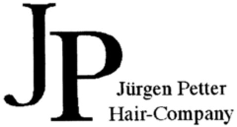 JP Jürgen Petter Hair-Company Logo (DPMA, 15.10.1999)