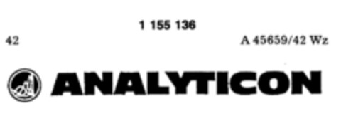 ANALYTICON Logo (DPMA, 01/05/1989)