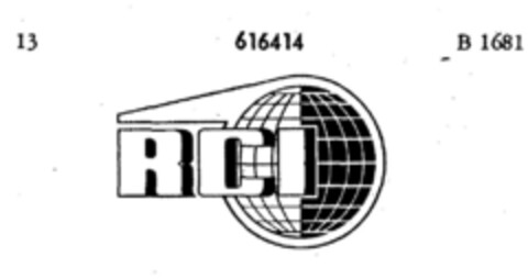 RCI Logo (DPMA, 17.06.1950)