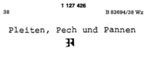 BR Pleiten, Pech und Pannen Logo (DPMA, 01/23/1988)