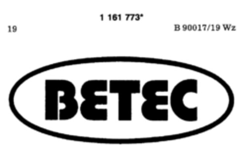 BETEC Logo (DPMA, 06/13/1990)