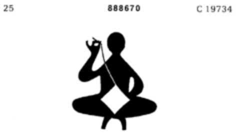 888670 Logo (DPMA, 29.03.1969)