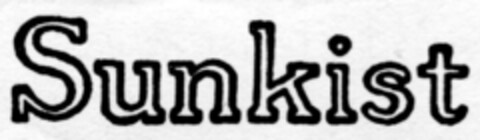 Sunkist Logo (DPMA, 07.03.1927)