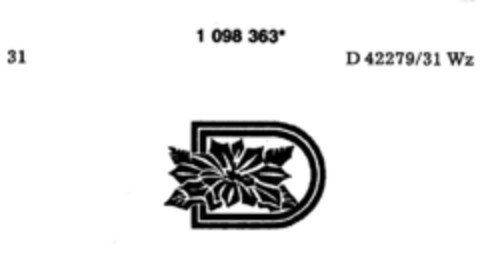 D Logo (DPMA, 06/27/1986)