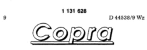 Copra Logo (DPMA, 06.04.1988)