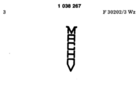 MACH Logo (DPMA, 12/13/1980)