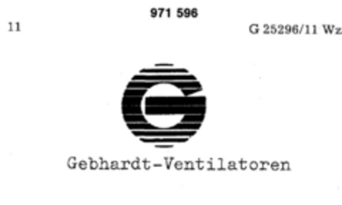 Gebhardt-Ventilatoren Logo (DPMA, 29.04.1977)