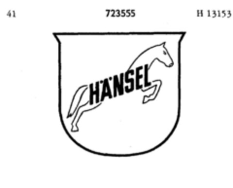 HÄNSEL Logo (DPMA, 05/02/1957)