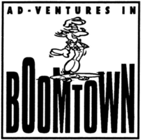 AD-VENTURES IN BOOMTOWN Logo (DPMA, 25.11.1992)