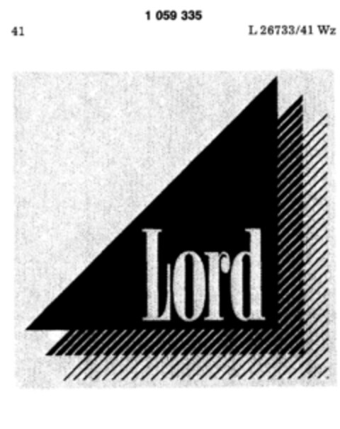 LORD Logo (DPMA, 24.08.1983)
