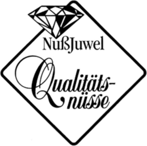 NußJuwel Qualitätsnüsse Logo (DPMA, 04.10.1991)