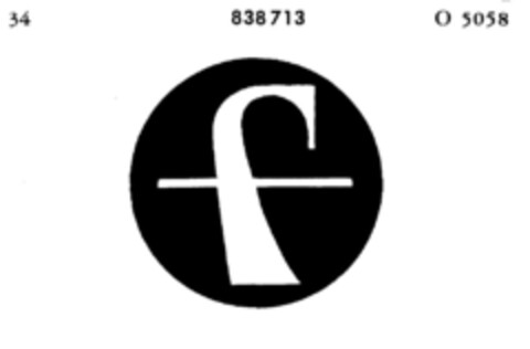 f Logo (DPMA, 11/27/1964)