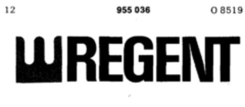 REGENT Logo (DPMA, 10/03/1975)