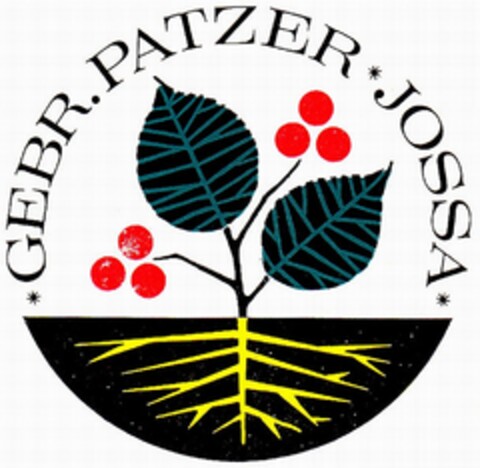 GEBR. PATZER JOSSA Logo (DPMA, 06/06/1966)