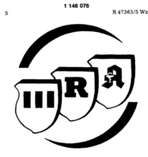 RA Logo (DPMA, 11/08/1988)