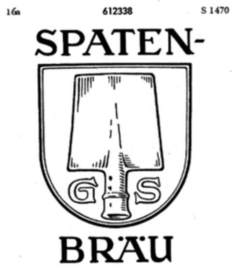 SPATEN BRÄU GS Logo (DPMA, 25.04.1951)