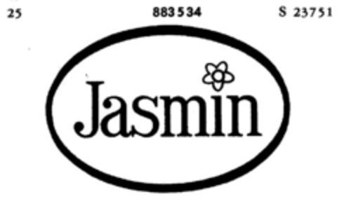 Jasmin Logo (DPMA, 08.09.1970)