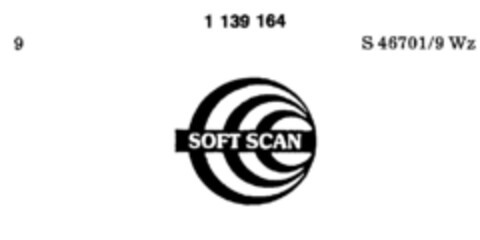 SOFT SCAN Logo (DPMA, 16.05.1988)